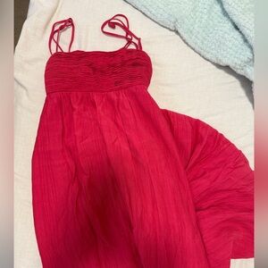 XS pink maxi dress from Abercrombie